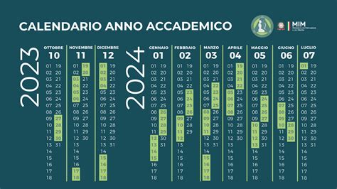 CALENDARIO ACCADEMICO A.A. 2024/2025 .